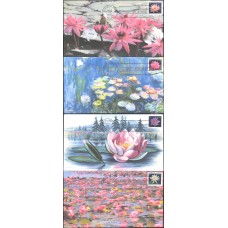 #4964-67 Water Lilies CompuChet FDC Set