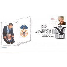 #4979 Maya Angelou CompuChet FDC