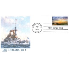 #5091 Indiana Statehood Compuchet FDC