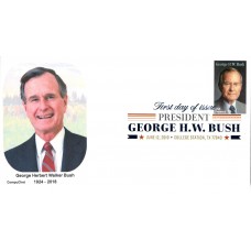 #5393 George H. W. Bush CompuChet FDC