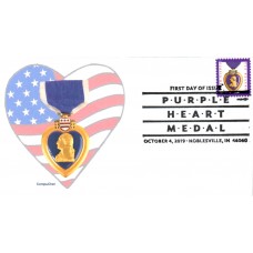 #5419 Purple Heart CompuChet FDC