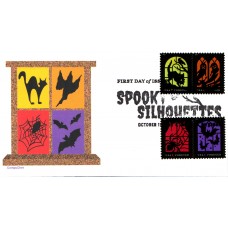 #5420-23 Spooky Silhouettes CompuChet FDC