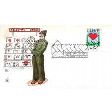 #2618 Love - Envelope Corp FDC