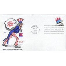 #3266 Uncle Sam Hat Covercraft FDC