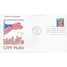 #3277 Flag Over City Covercraft FDC