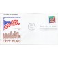 #3277 Flag Over City Covercraft FDC