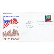 #3279 Flag Over City Covercraft FDC