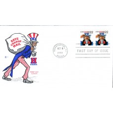 #3353 Uncle Sam Covercraft FDC