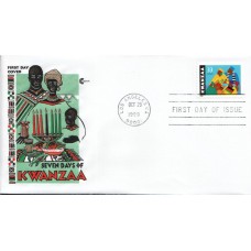 #3368 Kwanzaa Covercraft FDC