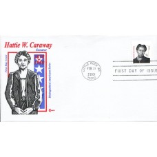 #3431 Hattie Caraway Covercraft FDC