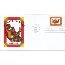 #3546 Thanksgiving Covercraft FDC