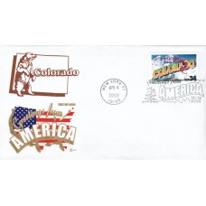 #3566 Greetings From Colorado Covercraft FDC