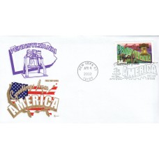 #3598 Greetings From Pennsylvania Covercraft FDC