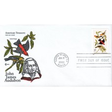 #3650 John James Audubon Covercraft FDC 