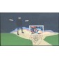 #2619 Olympic Baseball Cover Scape FDC