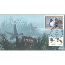 #RW56 Lesser Scaup Cover Scape FDC