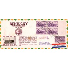 #904 Kentucky Statehood Crosby FDC