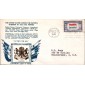 #912 Overrun Nations - Luxembourg Crosby FDC