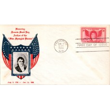 #962 Francis Scott Key Crosby FDC