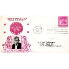 #975 Will Rogers Crosby FDC
