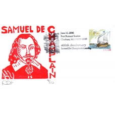 Samuel De Champlain Landing Curtis Event Cover