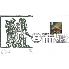 #3190g Vietnam Veterans Memorial Curtis FDC