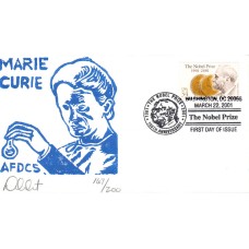 #3504 Nobel Prize Curtis FDC