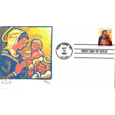 #3879 Madonna and Child Curtis FDC