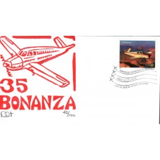 #3924 Beach 35 Bonanza Curtis FDC