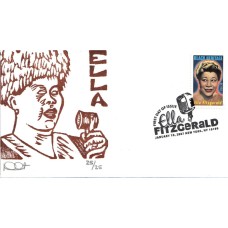 #4120 Ella Fitzgerald Curtis FDC 