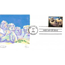 #4268 Mount Rushmore Curtis FDC