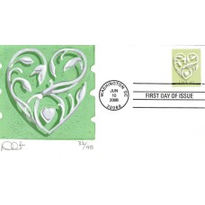 #4271 Wedding Hearts Curtis FDC