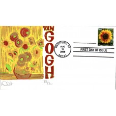 #4347 Sunflower Curtis FDC