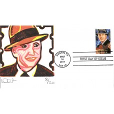 #4500 Carlos Gardel Curtis FDC