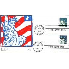 #4518 Lady Liberty Curtis FDC