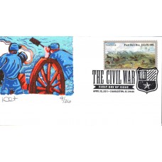 #4523 Civil War - 1861 Curtis FDC