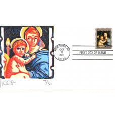 #4570 Madonna and Child Curtis FDC