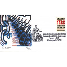 #4721 Emancipation Proclamation Curtis FDC