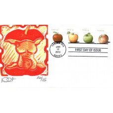 #4727-30 Apples Curtis FDC