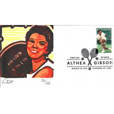 #4803 Althea Gibson Curtis FDC