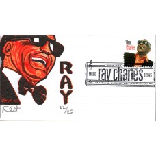 #4807 Ray Charles Curtis FDC