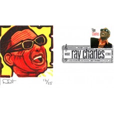 #4807 Ray Charles Curtis FDC