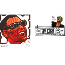 #4807 Ray Charles Curtis FDC