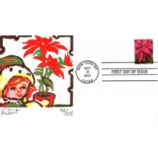 #4816 Poinsettia Curtis FDC