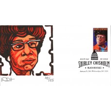 #4856 Shirley Chisholm Curtis FDC