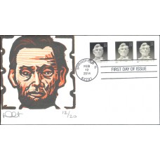 #4860-61 Abraham Lincoln Curtis FDC