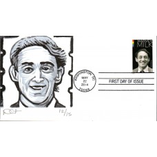 #4906 Harvey Milk Curtis FDC