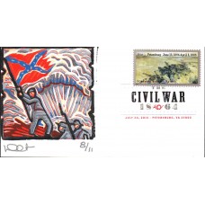 #4910 Battle of Petersburg Curtis FDC