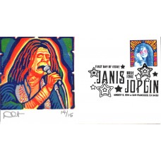 #4916 Janis Joplin Curtis FDC