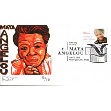 #4979 Maya Angelou Curtis FDC